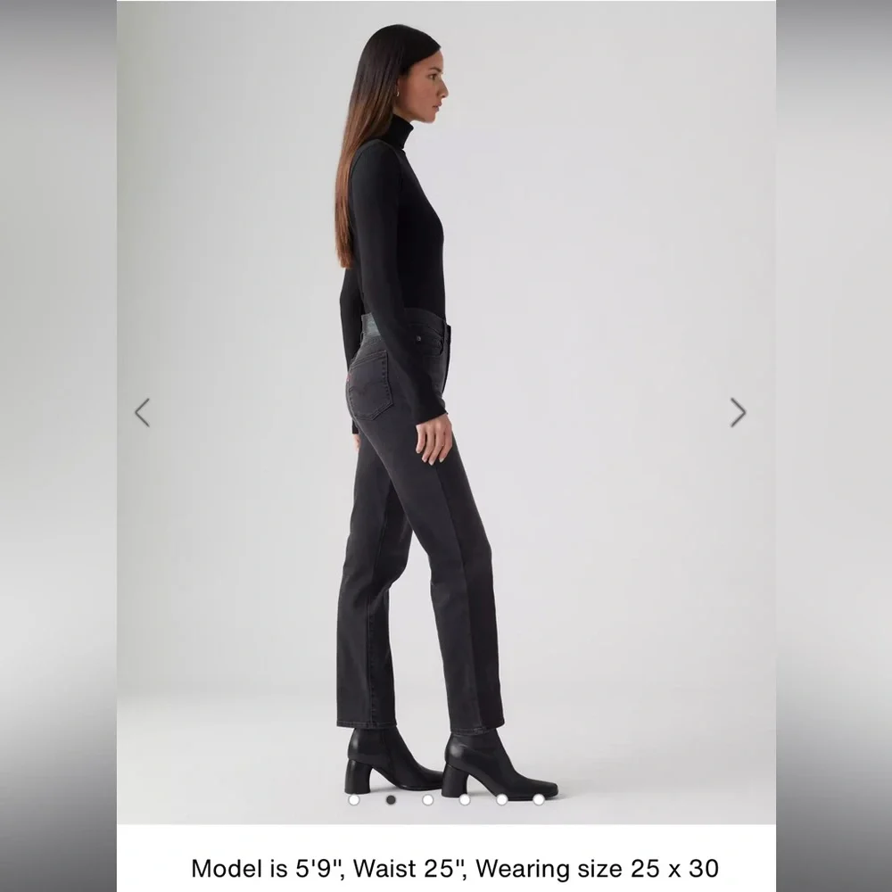 Levi’s 724 HIGH RISE SLIM STRAIGHT WOMEN'S JEANS - Picture 3 of 9